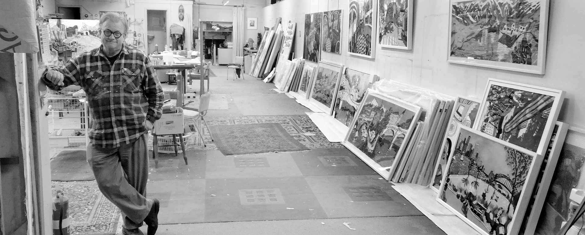 The studio of Bernard Ollis