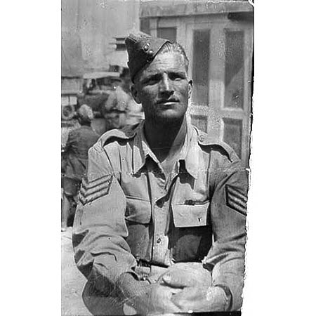 Bernard's Father served in North Africa and Italy during World War II (Photograph: Naples May 27th 1944).
Ken was a very keen sportsman with a skill and passion for football and table tennis. 