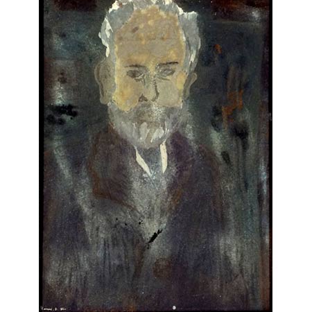 Tchaikovsky 1964 Poster paint on paper, 28 x 19cm 