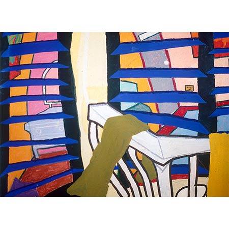 Darwin Louvres 1979, Oil on canvas, 100 x 150cm