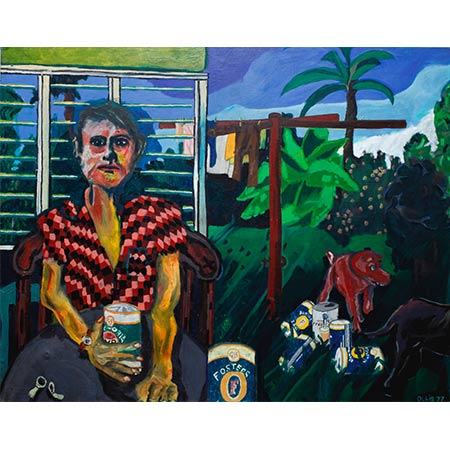 Tropicus Habitus 1977, Oil on canvas, 183 x 244cm,
