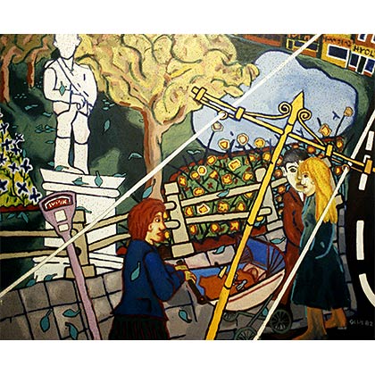 Bendigonia 1982, Oil on canvas, 213 x 274cm