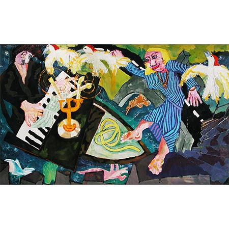 Enchantment 1986, Oil on canvas, 292 x 182cm