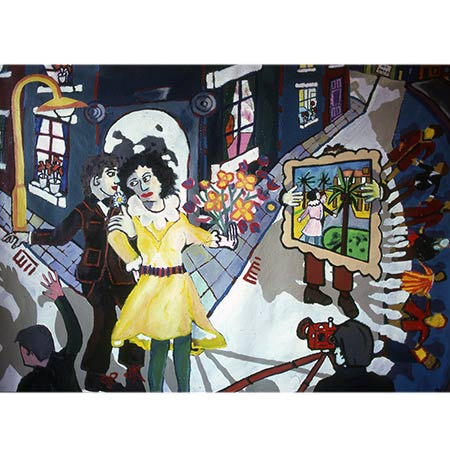 The Wedding 1982, Oil on canvas, 230 x 274cm