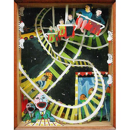 The Big Dipper, Box Series No.3 1987, Mixed media, 76 x 61cm